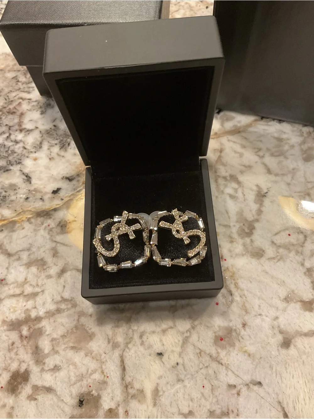 Saint Laurent Silver Chain-Link Woman’s Ring - Sterling Silver and bonus gifts 🤗